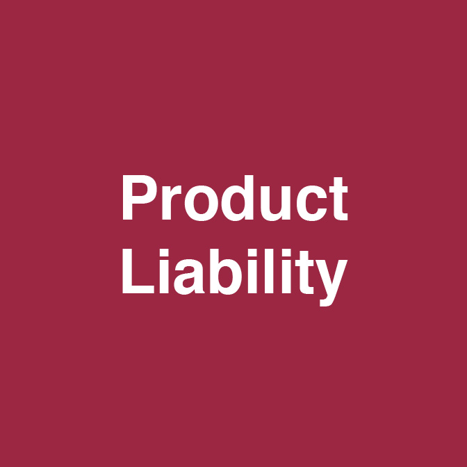 stephen j burg, product liability